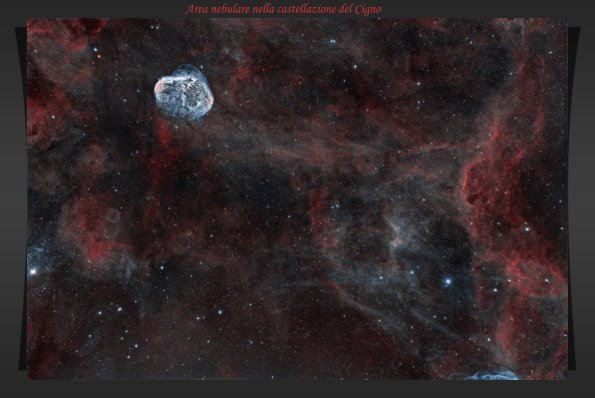Area nebulare nella costellazione del Cigno.