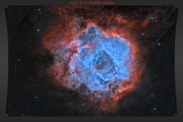 NGC2237 Hubble Palette