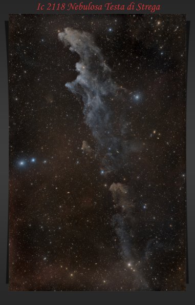 IC2118 Nebulosa Testa di Strega