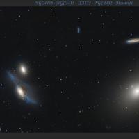 NGC 4438 - NGC4435 - NGC4402 - IC3355 - Messier 86
