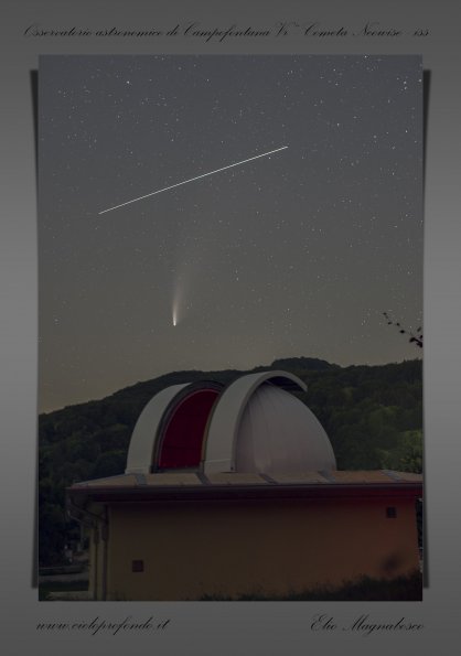 ISS + Cometa Neowise 