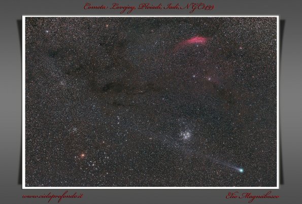 Lovejoy Pleiadi Iadi NGC 1499