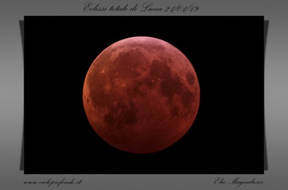 Eclissi totale di Luna 21/01/19