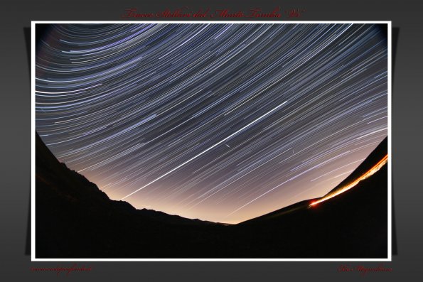 Tracce stellari Monte Tomba "Vr"